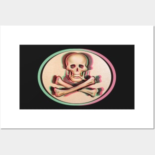 3D Skull & Bones Posters and Art